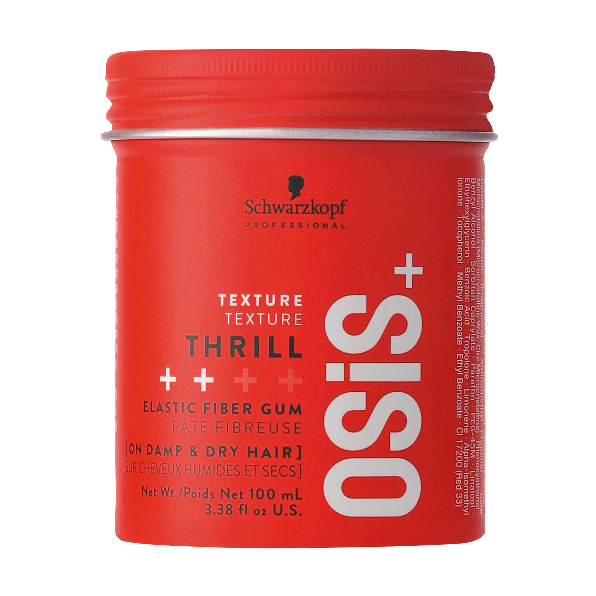 Волокниста текстурувальна паста для укладання волосся Schwarzkopf Professional Osis+ Thrill Elastic Fiber Gum, 100 мл